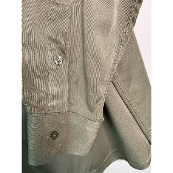 Jos. A. Bank Men's Tan Button-Down Dress Shirt Size 17" - Picture 4 of 6